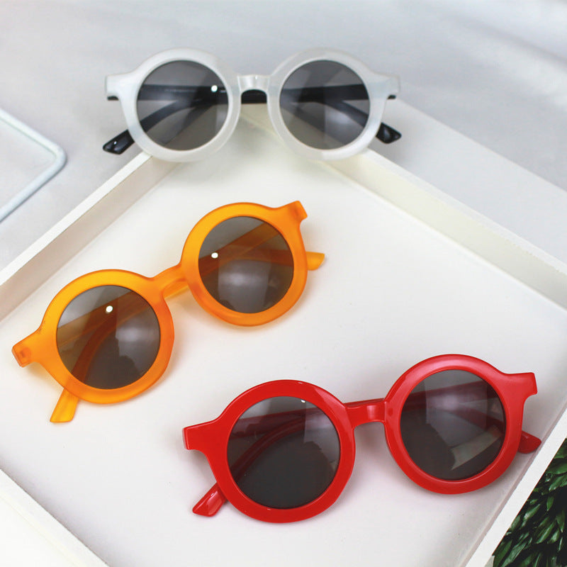 Korean Style Children's Round Sunglasses Men