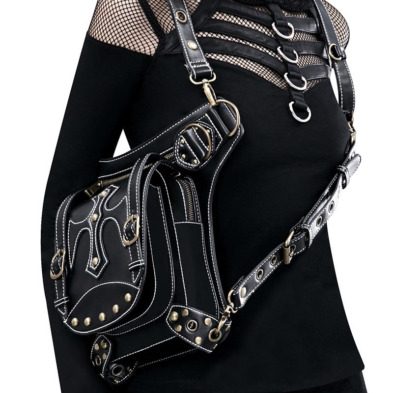 European and American steampunk retro shoulder bag