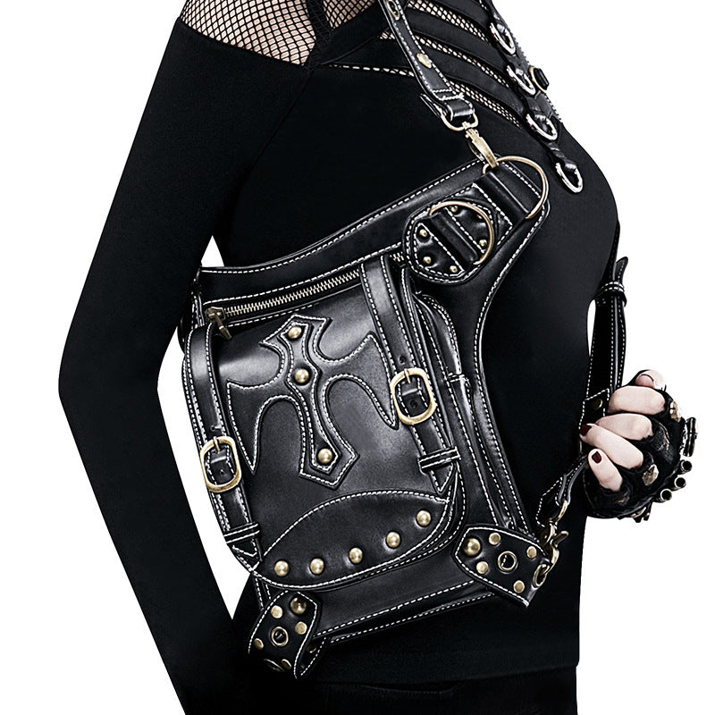 European and American steampunk retro shoulder bag