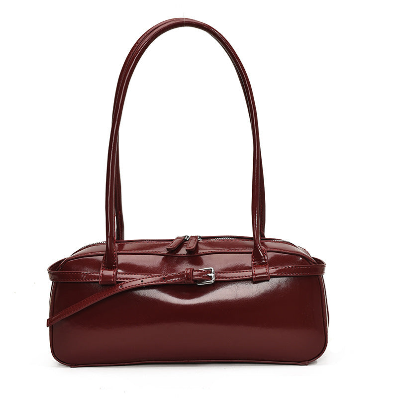 Leather Commuter Bag Handbag Underarm