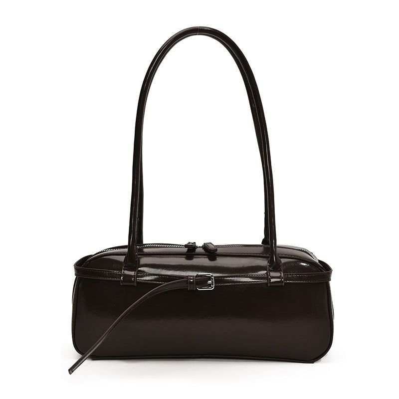 Leather Commuter Bag Handbag Underarm