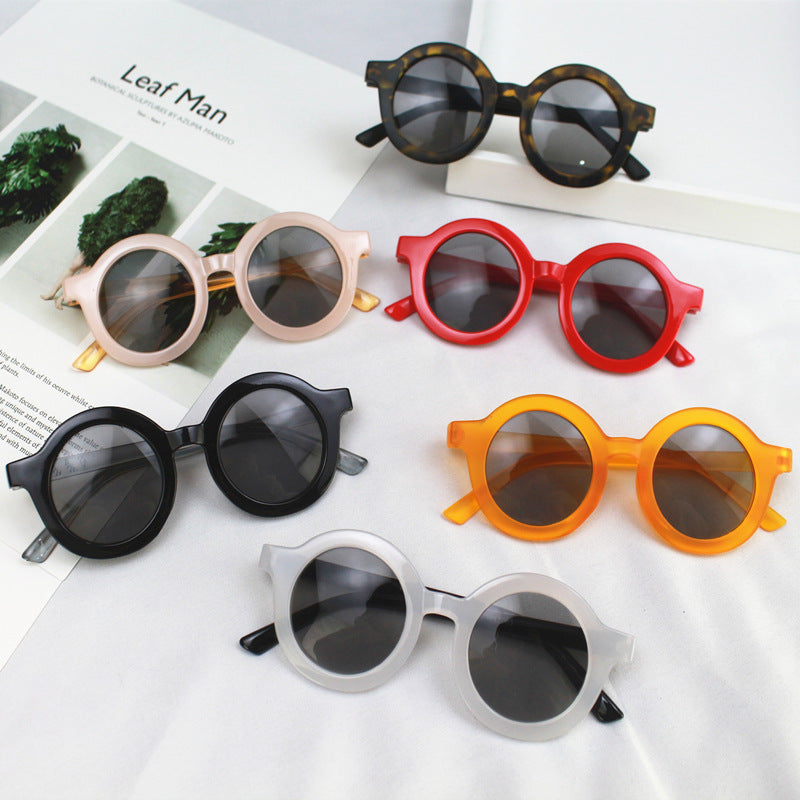 Korean Style Children's Round Sunglasses Men