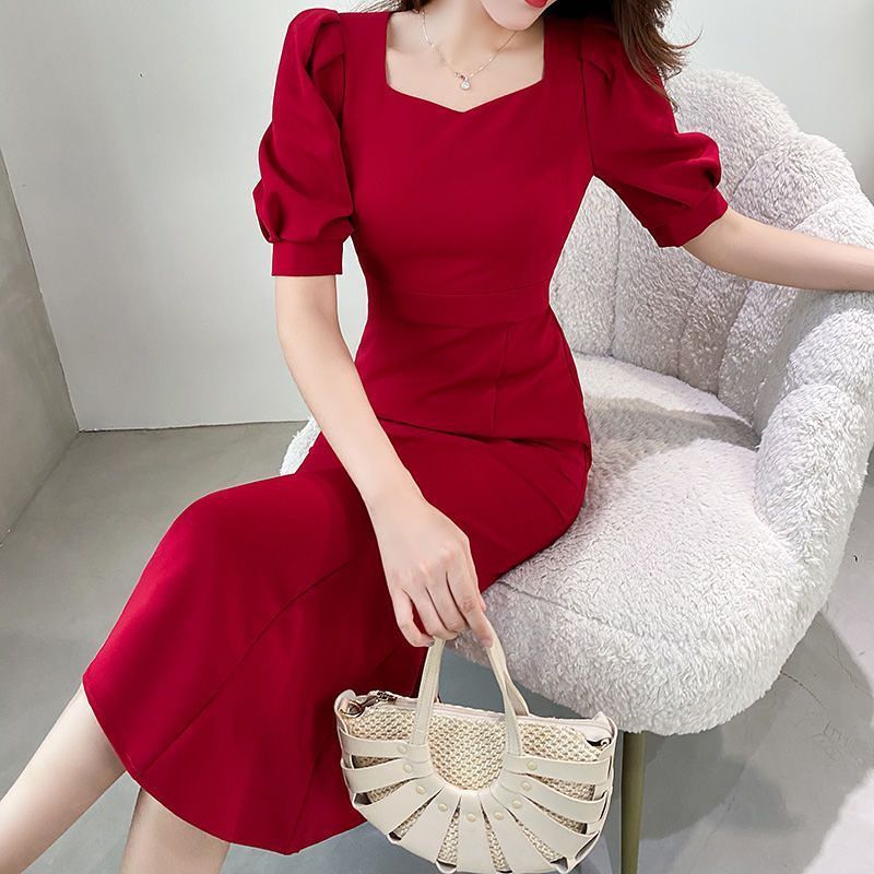 Women's Fishtail Light Luxury Temperament Slim Fit Slimming Dress